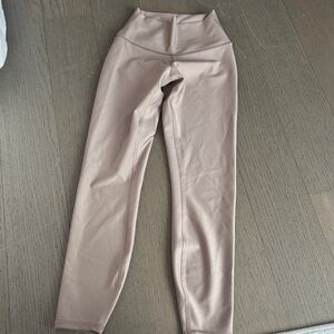 Women's High-Waisted Tan Leggings